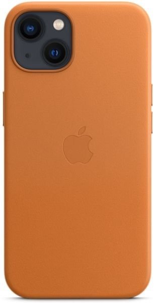 Чохол для смартфона Apple iPhone 13 Leather Case with MagSafe - Golden Brown (MM103)  Фото №1