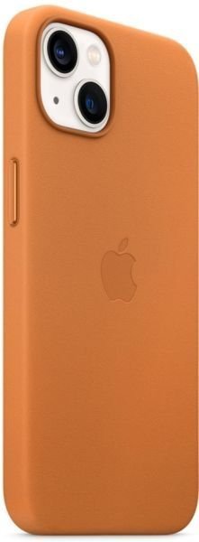 Чохол для смартфона Apple iPhone 13 Leather Case with MagSafe - Golden Brown (MM103)  Фото №5