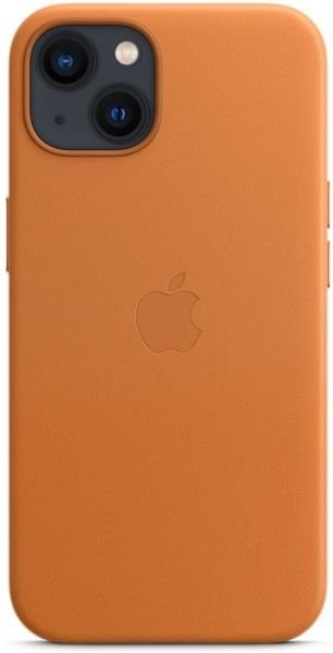 Чехол для смартфона Apple iPhone 13 Leather Case with MagSafe - Golden Brown (MM103)  Фото №1