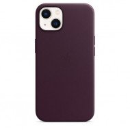 Чохол для смартфона Apple iPhone 13 Leather Case with MagSafe - Dark Cherry (MM143) Чохол для смартфона Apple iPhone 13 Leather Case with MagSafe - Dark Cherry (MM143)