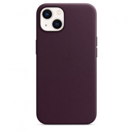 Чохол для смартфона Apple iPhone 13 Leather Case with MagSafe - Dark Cherry (MM143)