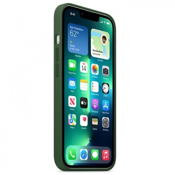 Чехол для смартфона Apple iPhone 13 Pro Silicone Case with MagSafe - Clover (MM2F3)  Фото №0