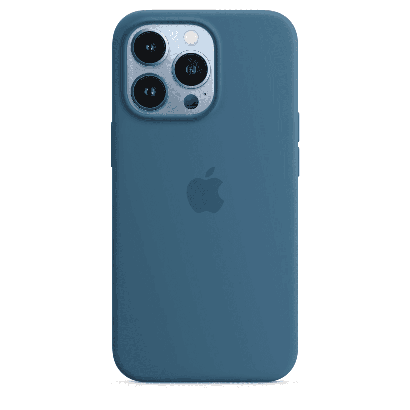 Чехол для смартфона Apple iPhone 13 Pro Silicone Case with MagSafe - Blue Jay (MM2G3)  Фото №1