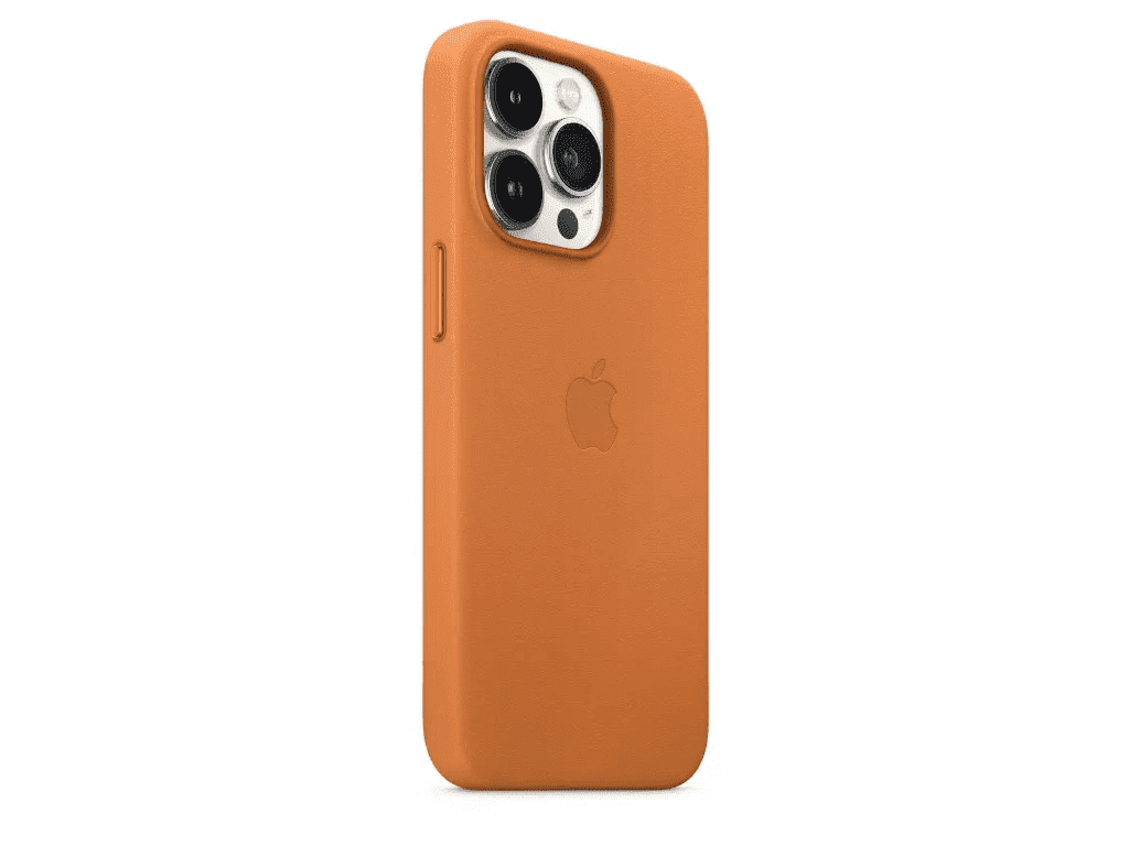 Чехол для смартфона Apple iPhone 13 Pro Leather Case with MagSafe - Golden Brown (MM193)  Фото №3