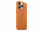 Чехол для смартфона Apple iPhone 13 Pro Leather Case with MagSafe - Golden Brown (MM193)  Фото №3