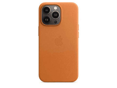 Чехол для смартфона Apple iPhone 13 Pro Leather Case with MagSafe - Golden Brown (MM193)