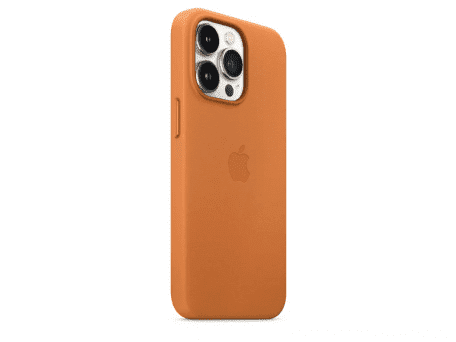 Чехол для смартфона Apple iPhone 13 Pro Leather Case with MagSafe - Golden Brown (MM193)  Фото №3