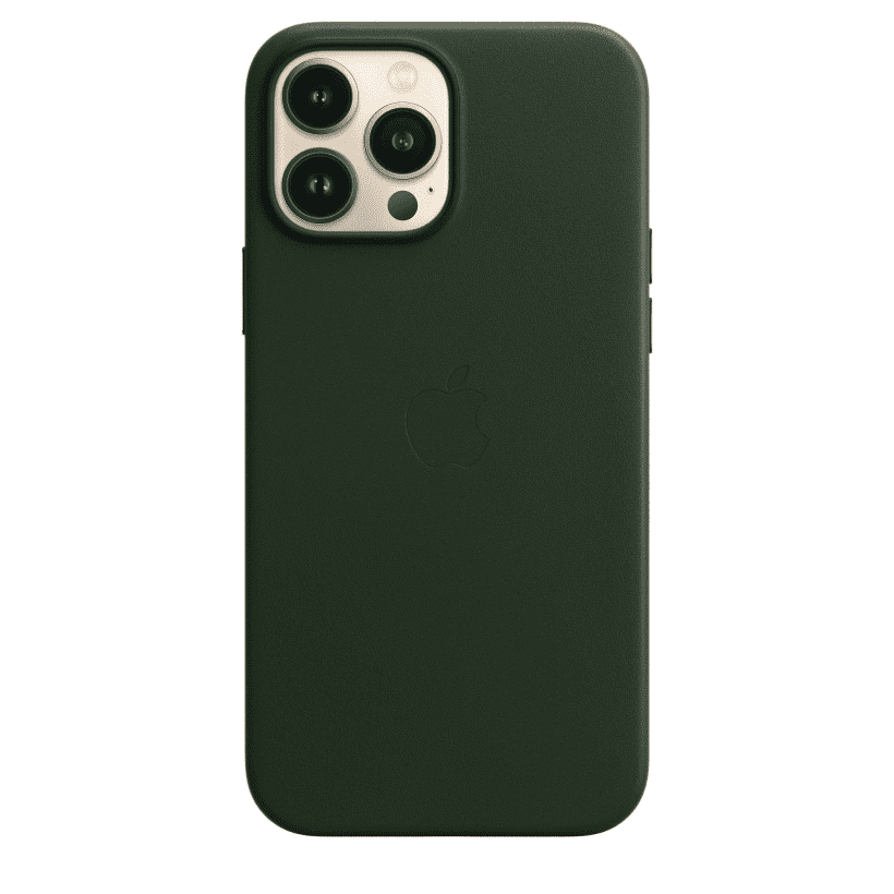 Чехол для смартфона Apple iPhone 13 Pro Leather Case with MagSafe - Sequoia Green (MM1G3)