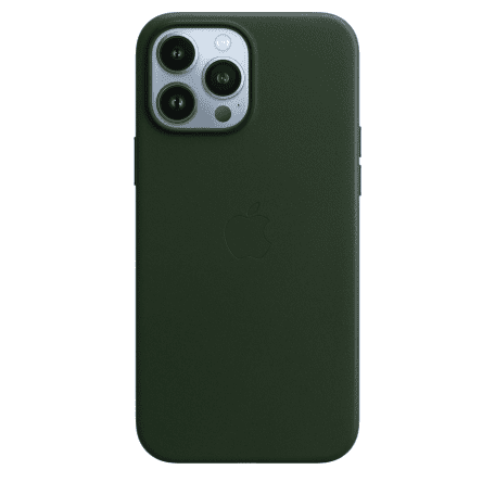 Чехол для смартфона Apple iPhone 13 Pro Leather Case with MagSafe - Sequoia Green (MM1G3)  Фото №2
