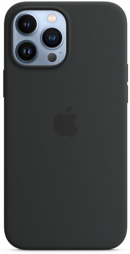 Чехол для смартфона Apple iPhone 13 Pro Max Silicone Case with MagSafe - Midnight (MM2U3)  Фото №1