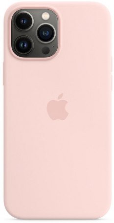 Чехол для смартфона Apple iPhone 13 Pro Max Silicone Case with MagSafe - Chalk Pink (MM2R3)  Фото №1