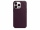 Чехол для смартфона Apple iPhone 13 Pro Max Leather Case with MagSafe - Dark Cherry (MM1M3)  Фото №0
