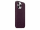Чехол для смартфона Apple iPhone 13 Pro Max Leather Case with MagSafe - Dark Cherry (MM1M3)  Фото №3