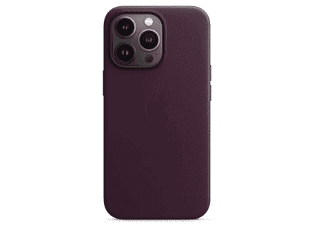 Чехол для смартфона Apple iPhone 13 Pro Max Leather Case with MagSafe - Dark Cherry (MM1M3)