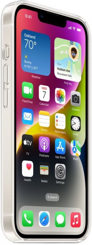 Чехол для смартфона Apple iPhone 14 Clear Case with MagSafe (MPU13)  Фото №4