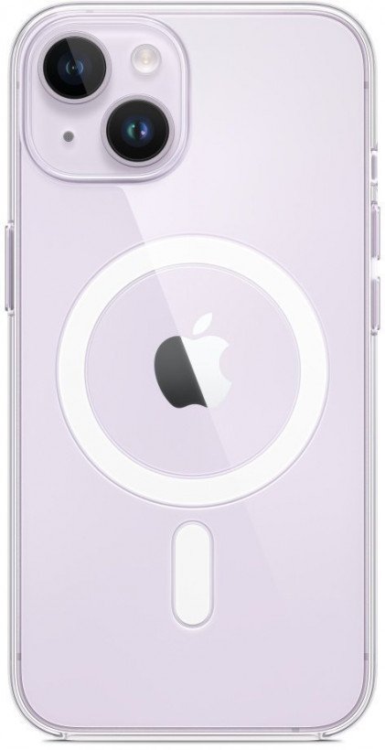 Чехол для смартфона Apple iPhone 14 Clear Case with MagSafe (MPU13)  Фото №5