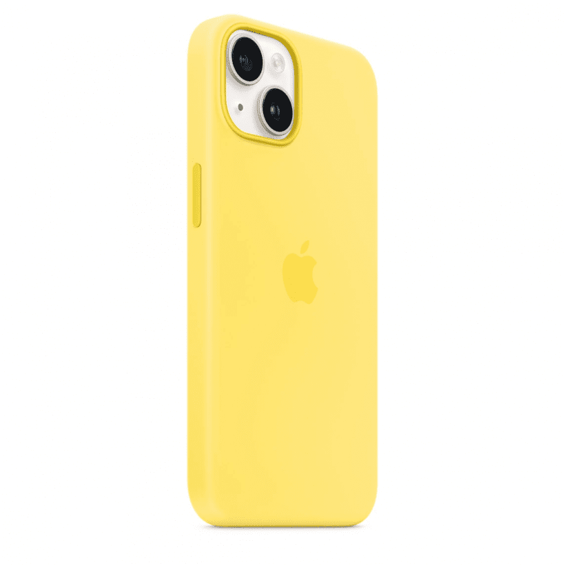 Чохол для смартфона Apple iPhone 14 Silicone Case with MagSafe - Canary Yellow (MQU73)  Фото №2