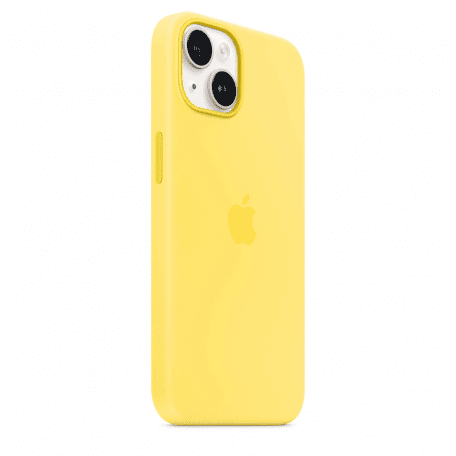 Чохол для смартфона Apple iPhone 14 Silicone Case with MagSafe - Canary Yellow (MQU73)  Фото №2