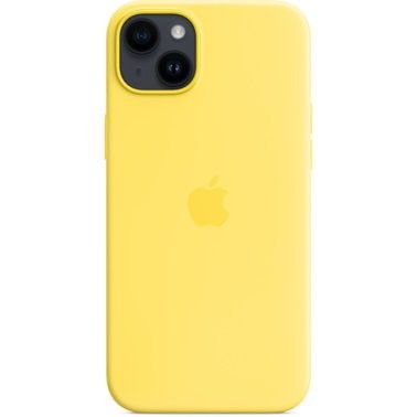 Чохол для смартфона Apple iPhone 14 Plus Silicone Case with MagSafe - Canary Yellow (MQUC3)  Фото №1