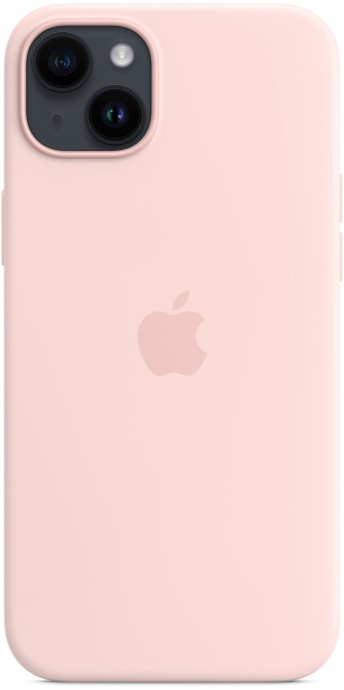 Чохол для смартфона Apple iPhone 14 Plus Silicone Case with MagSafe - Chalk Pink (MPT73)  Фото №1