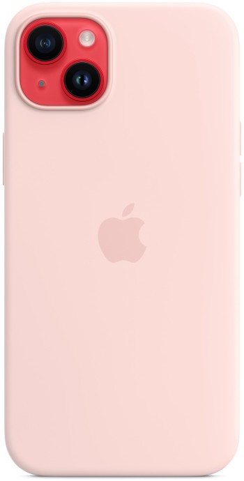Чохол для смартфона Apple iPhone 14 Plus Silicone Case with MagSafe - Chalk Pink (MPT73)  Фото №2