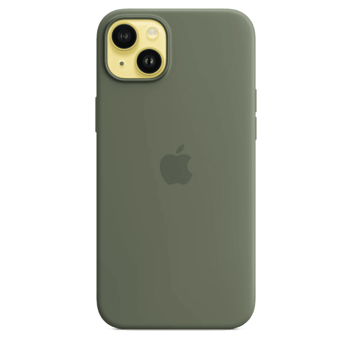 Чохол для смартфона Apple iPhone 14 Plus Silicone Case with MagSafe - Olive (MQUD3)  Фото №1