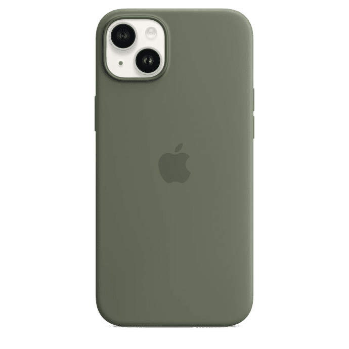Чохол для смартфона Apple iPhone 14 Plus Silicone Case with MagSafe - Olive (MQUD3)  Фото №3