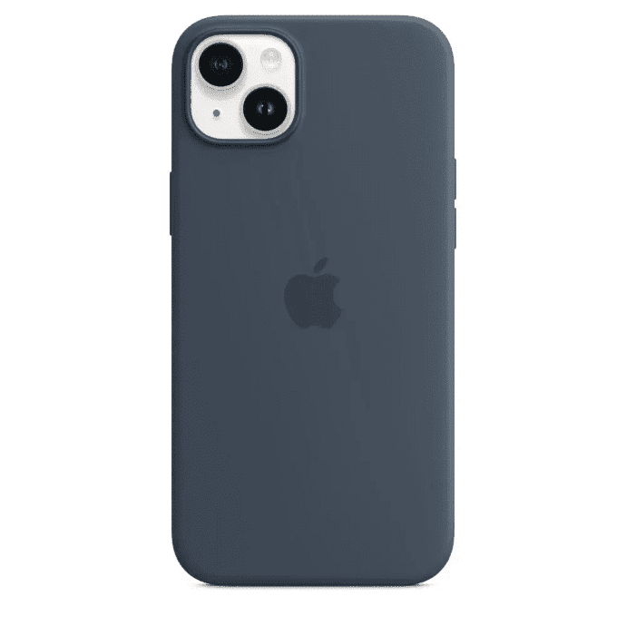 Чохол для смартфона Apple iPhone 14 Plus Silicone Case with MagSafe - Storm Blue (MPT53)  Фото №1