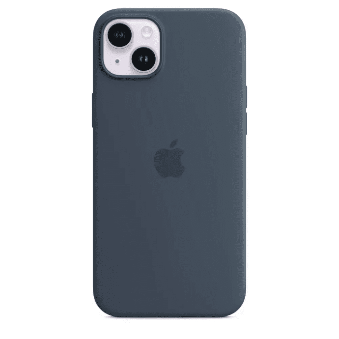 Чохол для смартфона Apple iPhone 14 Plus Silicone Case with MagSafe - Storm Blue (MPT53)  Фото №2