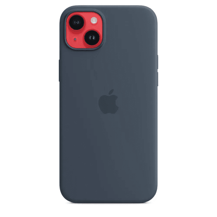 Чохол для смартфона Apple iPhone 14 Plus Silicone Case with MagSafe - Storm Blue (MPT53)  Фото №3