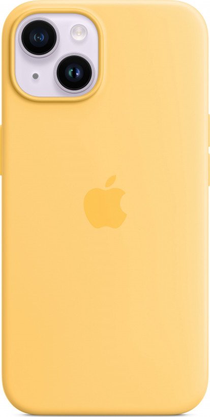 Чохол для смартфона Apple iPhone 14 Plus Silicone Case with MagSafe - Sunglow (MPTD3)