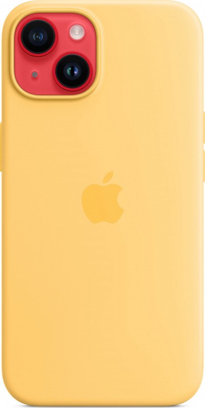 Чохол для смартфона Apple iPhone 14 Plus Silicone Case with MagSafe - Sunglow (MPTD3)  Фото №2