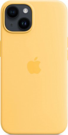 Чохол для смартфона Apple iPhone 14 Plus Silicone Case with MagSafe - Sunglow (MPTD3)  Фото №1