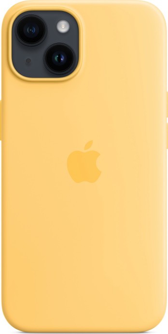 Чохол для смартфона Apple iPhone 14 Plus Silicone Case with MagSafe - Sunglow (MPTD3)  Фото №1
