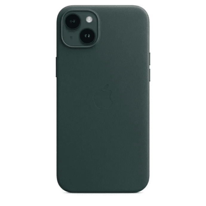 Чохол для смартфона Apple iPhone 14 Plus Leather Case with MagSafe - Forest Green (MPPA3)