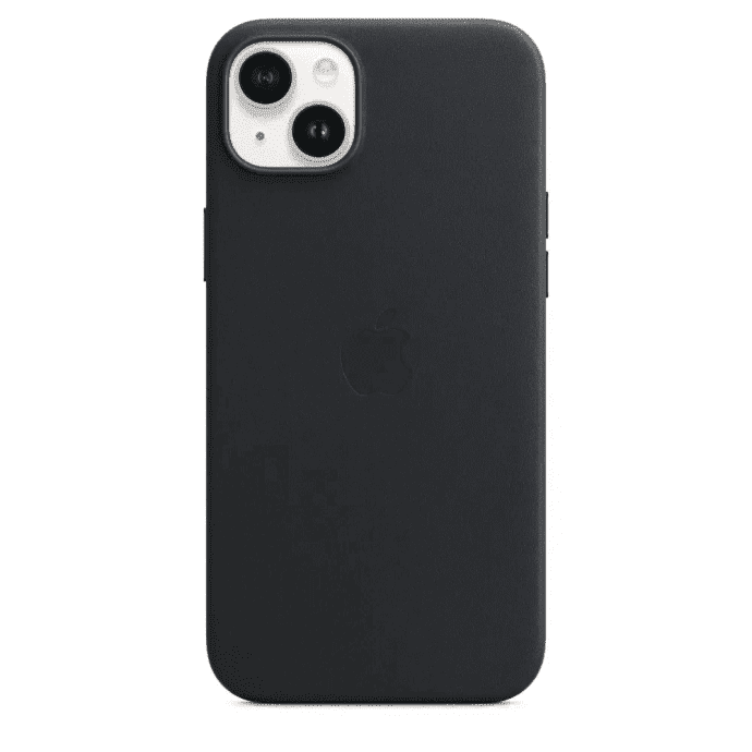 Чохол для смартфона Apple iPhone 14 Plus Leather Case with MagSafe - Midnight (MPP93)