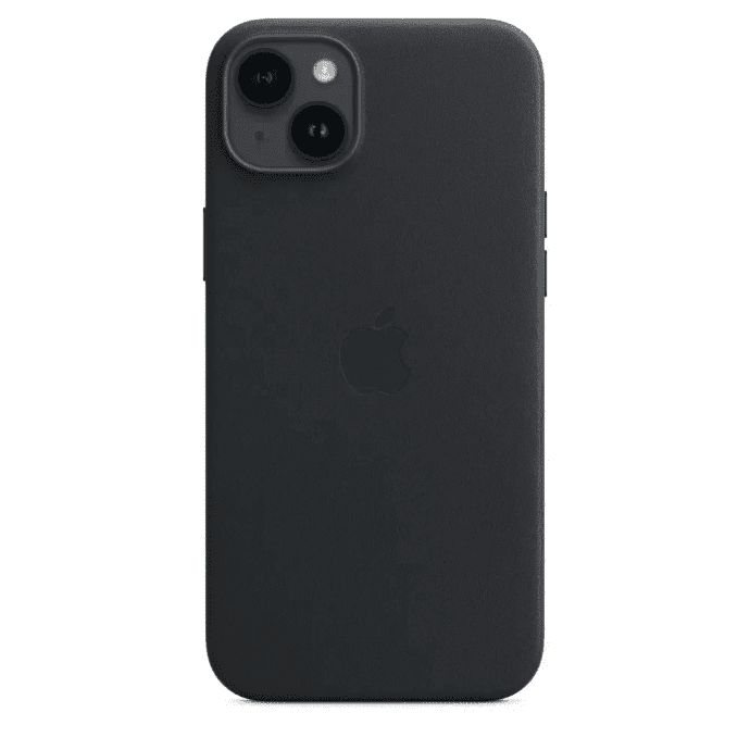 Чохол для смартфона Apple iPhone 14 Plus Leather Case with MagSafe - Midnight (MPP93)  Фото №1