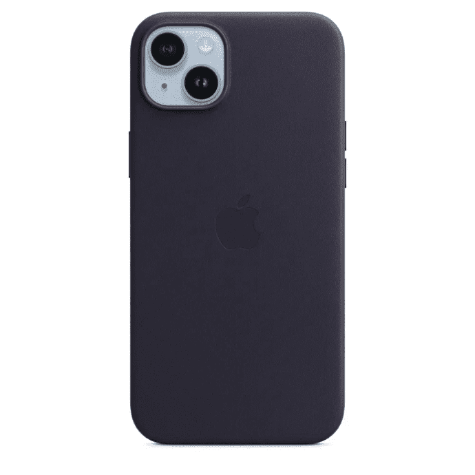 Чехол для смартфона Apple iPhone 14 Plus Leather Case with MagSafe - Ink (MPPC3)