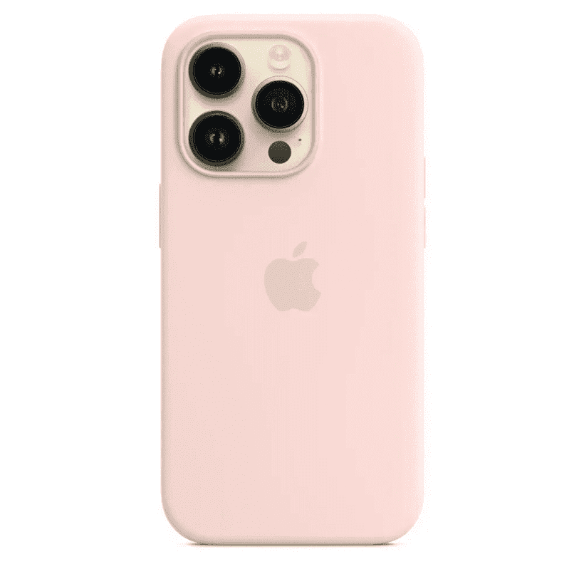 Чехол для смартфона Apple iPhone 14 Pro Silicone Case with MagSafe - Chalk Pink (MPTH3)
