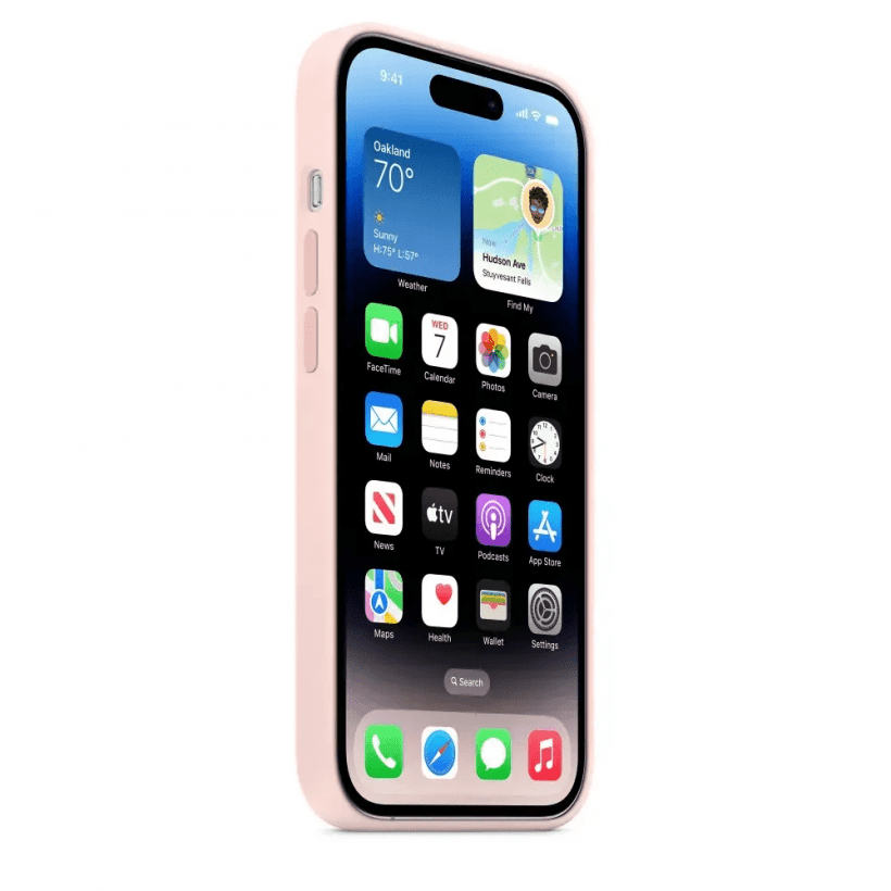 Чехол для смартфона Apple iPhone 14 Pro Silicone Case with MagSafe - Chalk Pink (MPTH3)  Фото №2