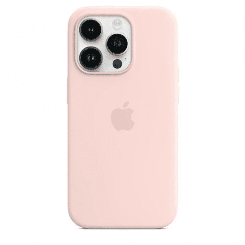 Чехол для смартфона Apple iPhone 14 Pro Silicone Case with MagSafe - Chalk Pink (MPTH3)  Фото №3
