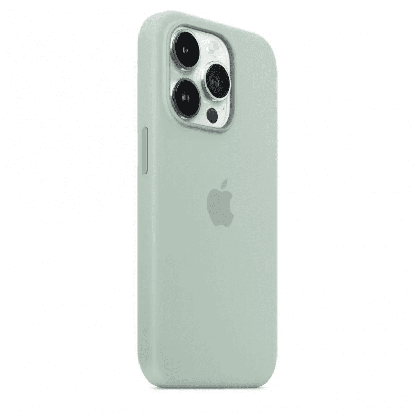 Чехол для смартфона Apple iPhone 14 Pro Silicone Case with MagSafe - Succulent (MPTL3)  Фото №0