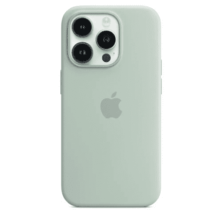 Чехол для смартфона Apple iPhone 14 Pro Silicone Case with MagSafe - Succulent (MPTL3)  Фото №4
