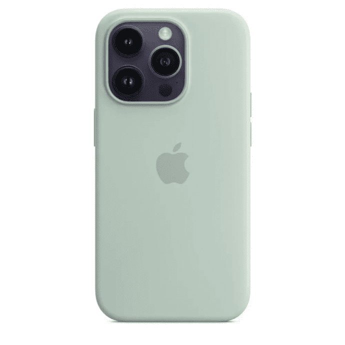 Чехол для смартфона Apple iPhone 14 Pro Silicone Case with MagSafe - Succulent (MPTL3)  Фото №1