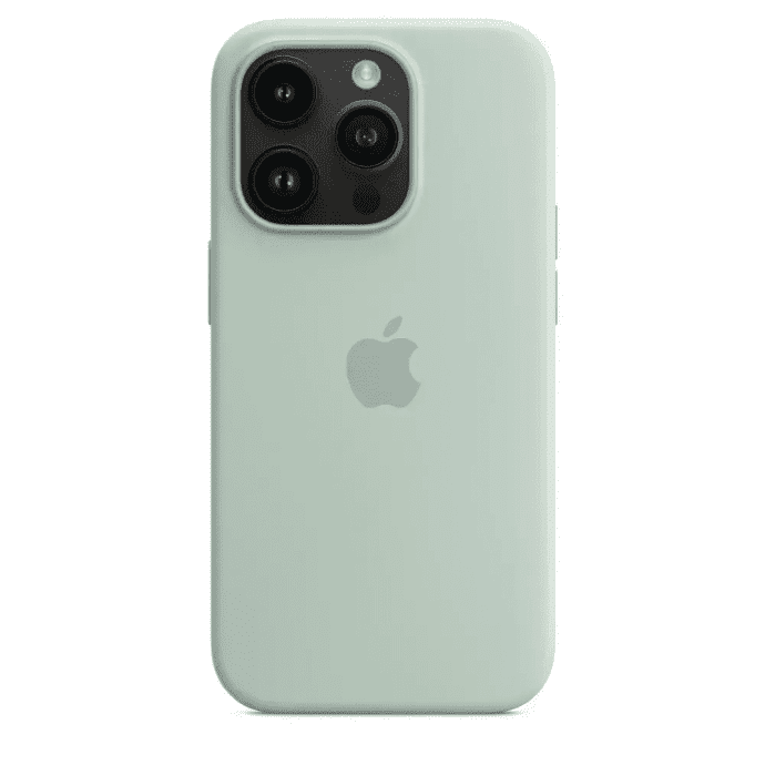 Чехол для смартфона Apple iPhone 14 Pro Silicone Case with MagSafe - Succulent (MPTL3)  Фото №3