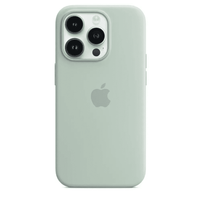 Чехол для смартфона Apple iPhone 14 Pro Silicone Case with MagSafe - Succulent (MPTL3)  Фото №4