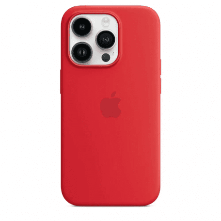Чехол для смартфона Apple iPhone 14 Pro Silicone Case with MagSafe - (PRODUCT)RED (MPTG3)  Фото №2