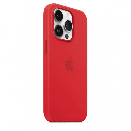 Чехол для смартфона Apple iPhone 14 Pro Silicone Case with MagSafe - (PRODUCT)RED (MPTG3)  Фото №3