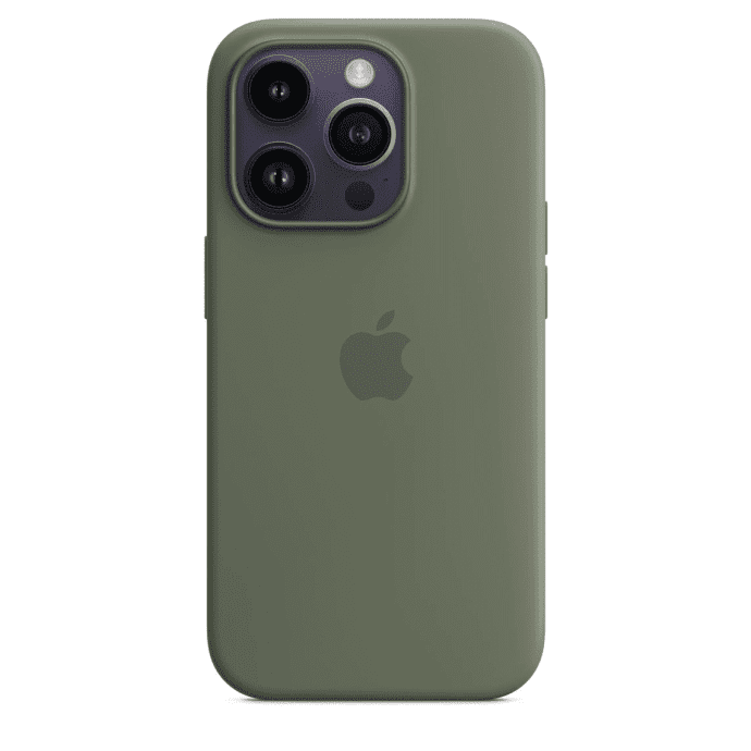 Чохол для смартфона Apple iPhone 14 Pro Silicone Case with MagSafe - Olive (MQUH3)
