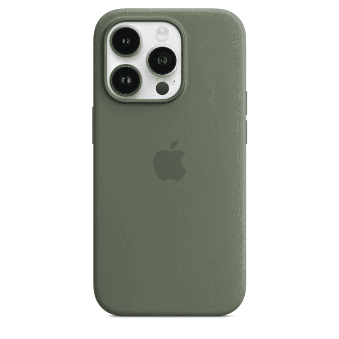 Чохол для смартфона Apple iPhone 14 Pro Silicone Case with MagSafe - Olive (MQUH3)  Фото №0